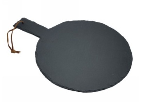WEB_057401799.jpg VASSOIO ROT.ARDESIA NERO DIAM. 32 CM - immagine 1
