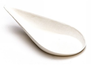 WEB_057401988.jpg FINGERFOOD IN POLPA DI CELLULOSA PFAS FREE BIANCO CUCCHAIO - immagine 1