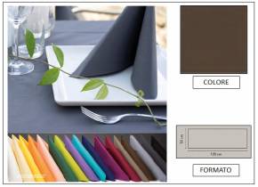 WEB_063700246.jpg RUNNER AIRLAID LINEN 50X120 CAFFÈ - immagine 1