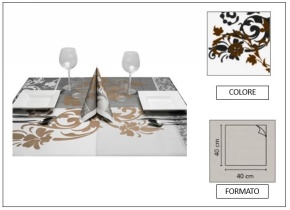 WEB_063700541.jpg TOVAGLIOLO P4 AIRLAID FOUR SEASON CAFFE` - immagine 1