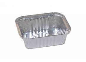 WEB_129100055.jpg CONTENITORE ALLUMINIO RETTANGOLARE 128 PORZIONI 1 - immagine 1