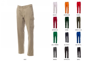WEB_212100945.jpg PANTALONE POWER STRETCH SUMMER VARI COLORI TG. XXS-5XL - immagine 1