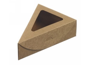 WEB_317800968.jpg SCATOLA TRIANGOLARE PER SNACK ECOKRAFT 155X110X45 MM - immagine 1