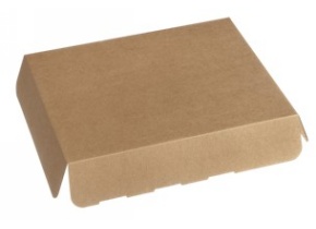 WEB_317801360.jpg COPERCHIO PER VASSOIO ECOKRAFT KRAFT 355X288X68 MM - immagine 1