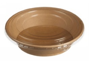 WEB_317801369.jpg INSALATIERA CONICA 750ML ECOKRAFT + COPERCHIO PET - immagine 1