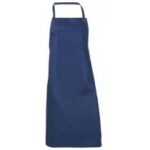 GREMBIULE PRONTA CONS. CON TASCA CENTRALE 16X16 CM.BLU