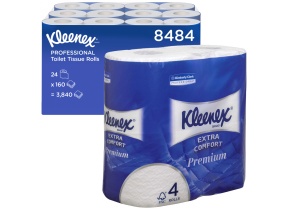 WEB_046700150.jpg IGIENICA KLEENEX ROTOLO 4 VELI - 8484 - immagine 1