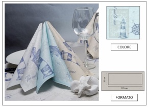 WEB_063700716.jpg RUNNER 50X120 AIRLAID YACHT CLUB AZZURRO - immagine 1