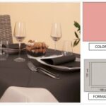 TOVAGLIA 100X100 PP FIESTA ROSA