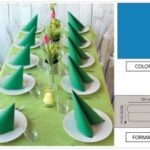 TOVAGLIA ROTOLO H.120X10 MT  PP FIESTA CELESTE