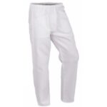PANTALONE UNISEX BIANCO INFERMIERE ALIMENTARE TG. 4XL