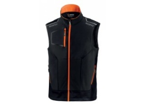 WEB_212100994.jpg GILET ILLINOIS SPARCO NERO/ARANCIO TG. XS-3XL - immagine 1