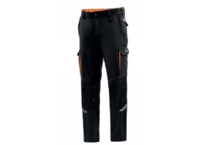 WEB_212101002.jpg PANTALONE OREGON SPARCO NERO/ARANCIO TG. XS-3XL - immagine 1