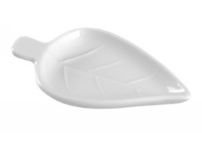 WEB_317801061.jpg CIOTOLINA FOGLIA CERAMICA 96X60X13 MM - immagine 1