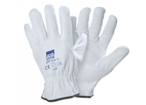 WEB_043300061.jpg GUANTO PELLE FIORE CROSTA BOVINO TG. 8 - immagine 1