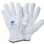 GUANTO PELLE FIORE CROSTA BOVINO TG.10