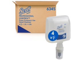 WEB_046700020.jpg SAPONE KLEENEX DETERGENTE SCHIUMA FREQUENTE LT. 1,2 - 6345 - immagine 1