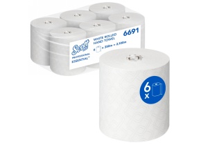 WEB_046700091.jpg ASCIUGAMANI SCOTT ESSENTIAL ROTOLO BIANCO 350 1 V. - 6691 - immagine 1