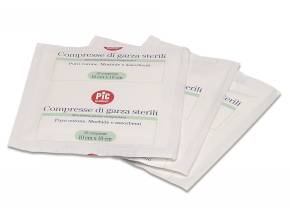 WEB_051911004.jpg GARZA BENDA SINGOLA STERILE COMPRESSA ICO F.TO 10X10 - immagine 1