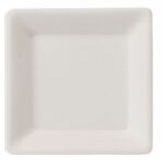 PIATTO QUADR.POLP.CELL.25,5X25,5CM BIANCO 25,5X25,5 CM