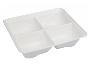 WEB_057401093.jpg VASSOIO 4 SCOMP.POLP.CELL.550MLX4 BIANCO 250X300X75H MM - immagine 1
