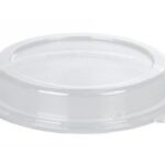 COPERCHIO PET X VASCHETTA NAT.BIO B018 TRASPARENTE Ø150 MM
