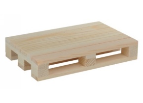 WEB_057401182.jpg MINIPALLET LEGNO NATUR.20X13X3,5HCM - immagine 1