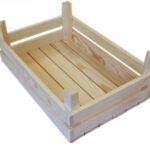 CASSETTA LEGNO 2 STECCHE NATURALE 20X30X9 CM