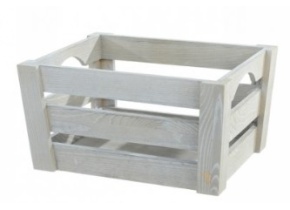 WEB_057401189.jpg CASSETTA SVASATA LEGNO GRIGIO GRIGIO 28X22X14,5 CM - immagine 1