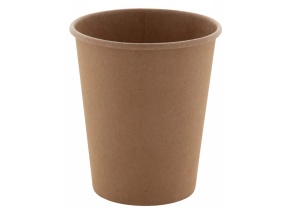 WEB_057401254.jpg BICCHIERE CART.LAMIN.PLA Ø80MM.BIOD.COMP.AVANA 8 OZ/237 ML - immagine 1