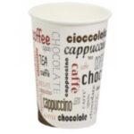 BICCHIERE CART.+PE DAILY Ø80MM.RICICLABILE A 237ML 8 OZ