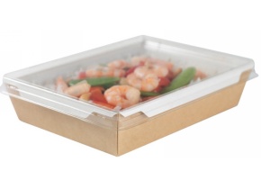 WEB_057401337.jpg CONTENITORE X ASPORTO 334ML KRAFT 110/95X89/74X40 MM - immagine 1