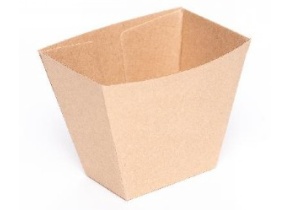 WEB_057401408.jpg CONTENIT.PORTA PATATINE CART.SPESSO ENDURA BROWN 70X45X90MM - immagine 1