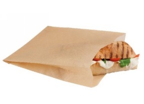 WEB_057401466.jpg SACCHETTO GRILL RESISTENTE AL CALORE KRAFT 195X170X40MM - immagine 1