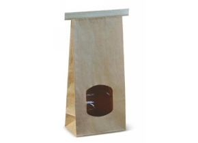 WEB_057401496.jpg SACCHETTO C/FINESTRA PLA COMP.BIOD. I"M ECO 246X115X72 MM - immagine 1