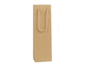 WEB_057401506.jpg PORTABOTTIGLIE CART.ICICL. C/MANICI COTONE BROWN 12X9X40+5CM - immagine 1