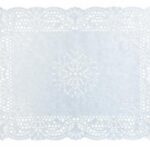 PIZZO RETT.CARTA SMERLATO BIANCO 40X50 CM