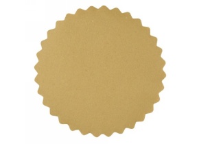 WEB_057401591.jpg SOTTOFRITTO CIRCOLARE SMERLATO PAGLIA CARTA FRITTI DIAM 24CM - immagine 1