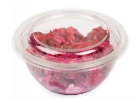 WEB_057401717.jpg CONTENITORE STONDATO "DELIGREEN" RPET TRASPARENTE 750 ML - immagine 1