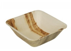 WEB_057402015.jpg VASCHETTA QUADRATA FOGLIA PALMA 18X18CM NATURALE 18X18CM - immagine 1