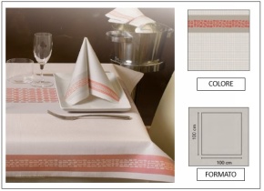 WEB_063700115.jpg TOVAGLIA 100X100 AIRLAID METROPOLITAN CORALLO - immagine 1