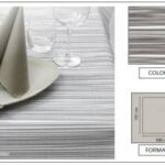TOVAGLIA AIRLAID CORDA 100X100 CAFFÈ/SABBIA