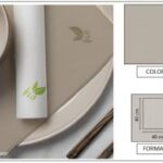 TOVAGLIOLO BIO LEAF P4 40X40 MIELE COMPOSTABILE 40X40
