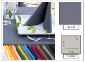 WEB_063700176.jpg TOVAGLIOLO AIRLAID LINEN GRIGIO 40X40 - immagine 1