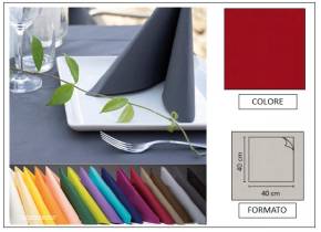 WEB_063700177.jpg TOVAGLIOLO AIRLAID LINEN - 40X40 BORDEAUX - immagine 1