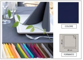 WEB_063700178.jpg TOVAGLIOLO AIRLAID LINEN - 40X40 BLU - immagine 1