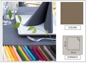 WEB_063700181.jpg TOVAGLIOLO AIRLAID LINEN - 40X40 CAPPUCCINO - immagine 1
