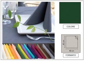 WEB_063700183.jpg TOVAGLIOLO AIRLAID LINEN - 40X40 VERDE - immagine 1