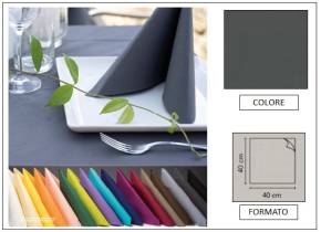 WEB_063700189.jpg TOVAGLIOLO AIRLAID LINEN - 40X40 ANTRACITE - immagine 1