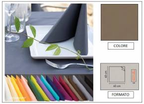 WEB_063700205.jpg TOVAGLIOLO AIRLAID LINEN EIGHT 40X40 CAPPUCCINO - immagine 1